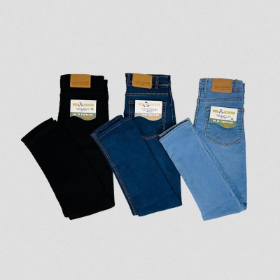 Mr.Denim black ,Sky Blue & Deep Blue pant