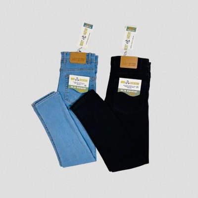 Mr.Denim black & Sky Blue pant 2 Pcs combo